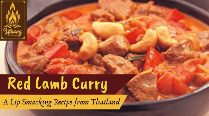 Red Lamb Curry – A Lip Smacking Recipe from Thailand