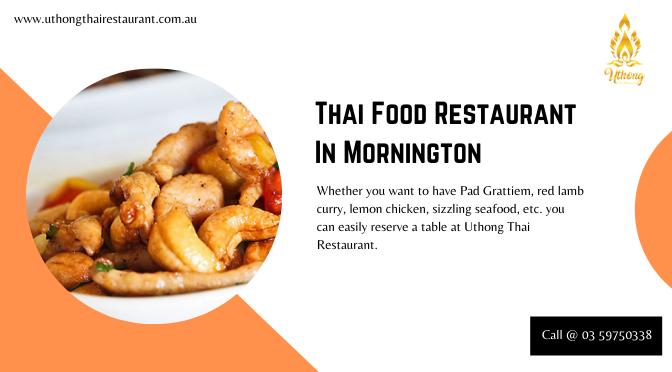 Thai Food Restaurant In Mornington